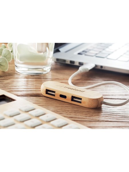 Hub USB a 3 porte Vina