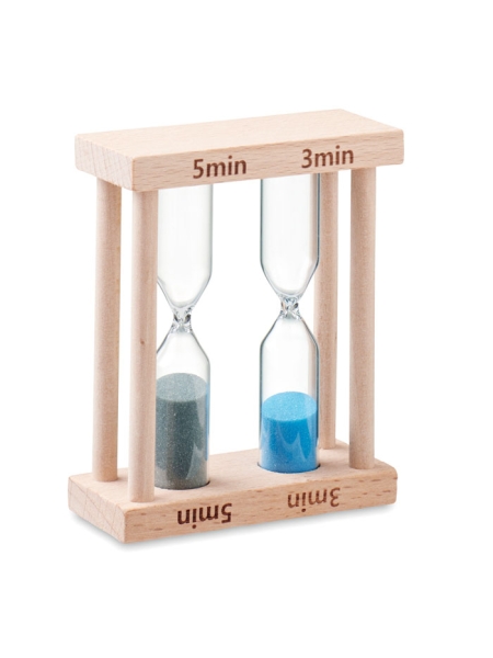Clessidra timer in legno personalizzabile