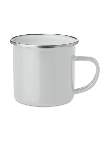 Tazze metallo personalizzate con sublimazione Plateado 350 ml