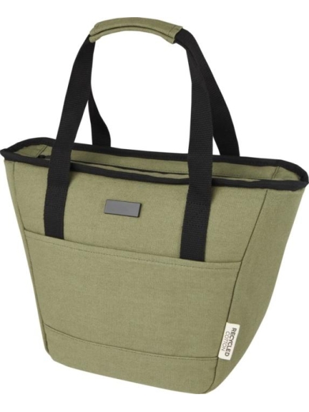 Borsa termica portapranzo in cotone riciclato certificato personalizzata Joey