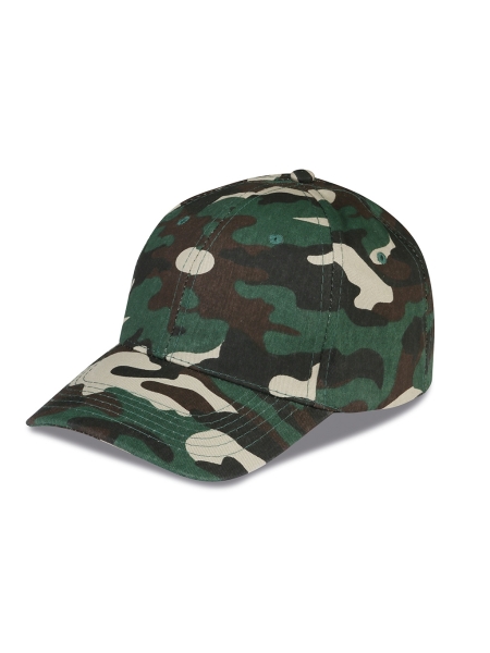 Cappellino in cotone a 6 pannelli baseball Brothers in Arms