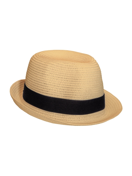 Cappelli paglia personalizzati Landon con fascia elastica