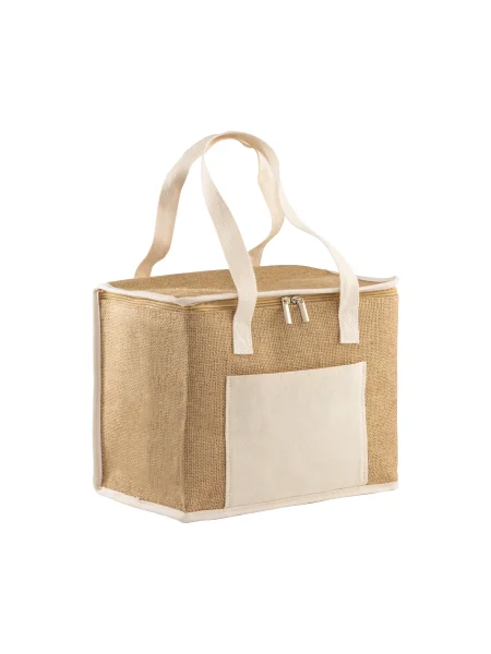 Borsa termica mare in juta personalizzata Althea