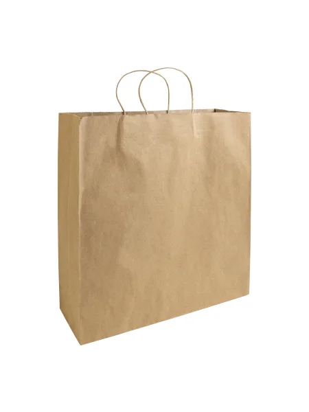 Produttore shopper in carta personalizzate, 100% carta riciclata con maniglia ritorta Fabriano XL