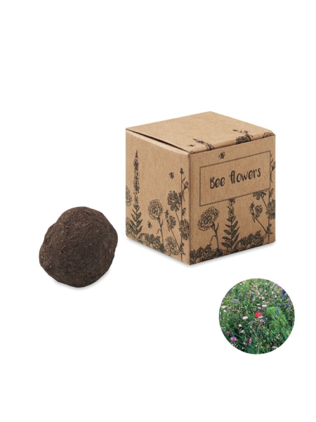 Kit per la coltivazione con semi di fiori d'ape