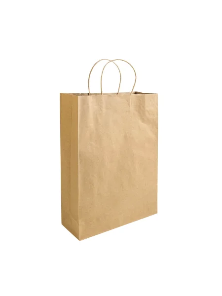 Buste carta riciclata con maniglia ritorta personalizzate Fabriano M