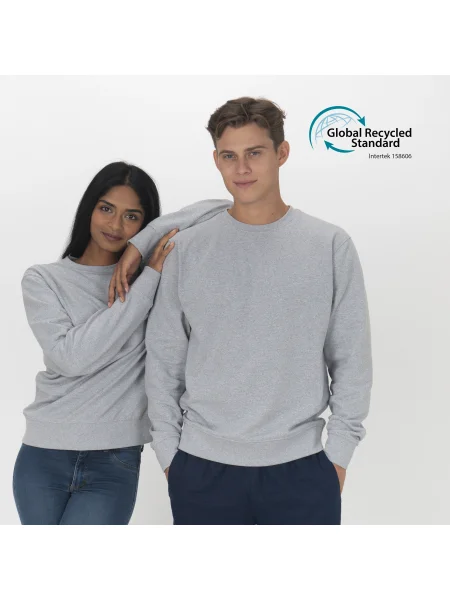 Felpe unisex in cotone e poliestere riciclato 280 g/m² Beth