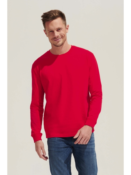 Magliette maniche lunghe personalizzate unisex Sol's Pioneer LSL