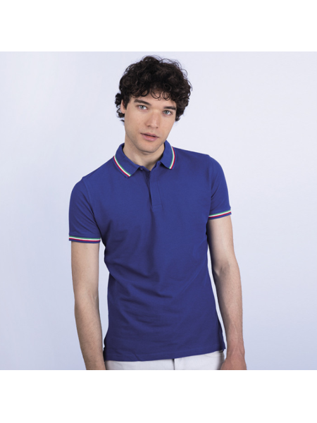 Polo cotone pique adulto unisex personalizzata Italia