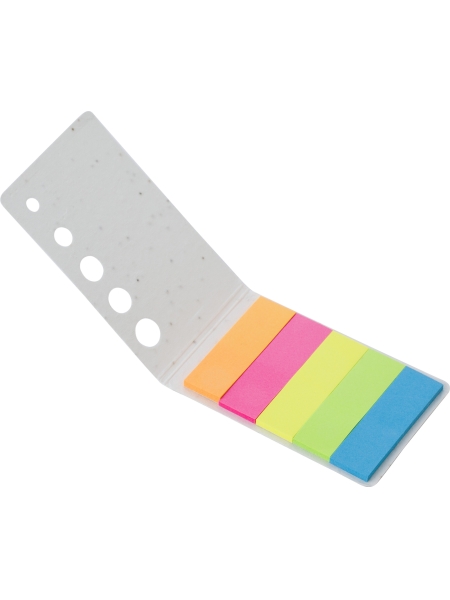 Set sticky notes con carta da seme Natalja