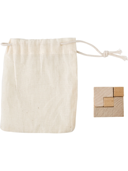 Puzzle Cubo in legno Amber