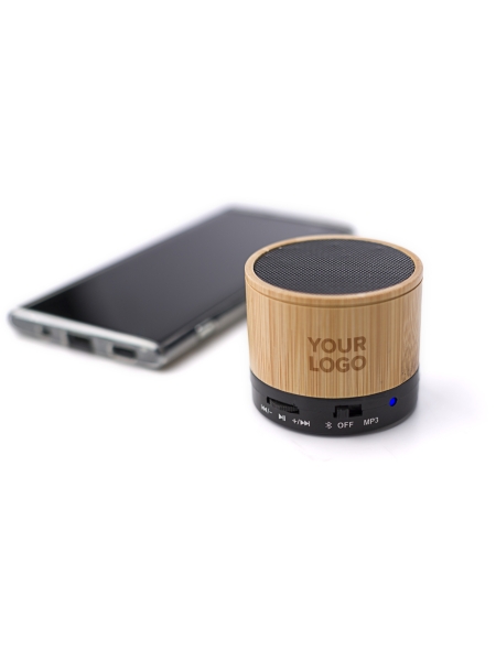 Speaker wireless in bamboo Rosalinda