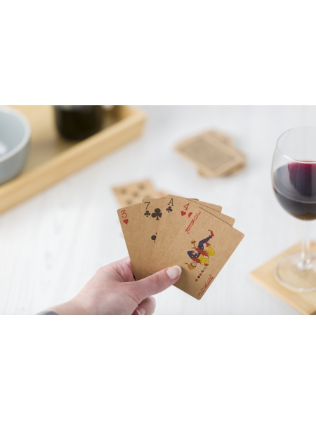 Carte da gioco in carta riciclata Andreina