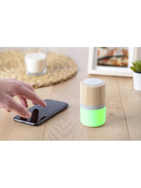 Speaker wireless in ABS e bamboo Salvador