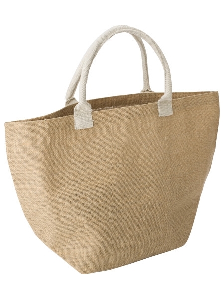 Shopper bag in Juta personalizzata Zac