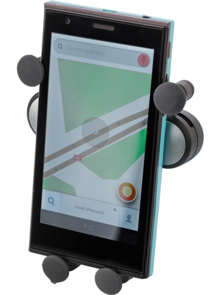 Supporto cellulare auto in ABS Laura