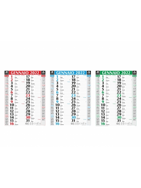 Calendari olandesi Classic cm 28,8x47