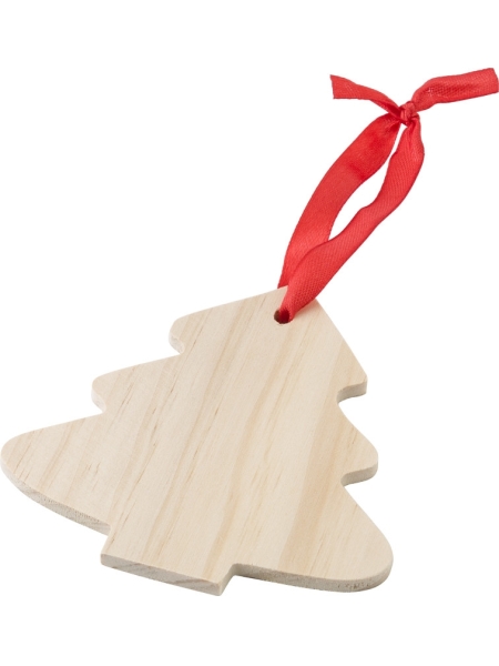 Decorazioni natalizie in legno a forma di albero di Natale Imani