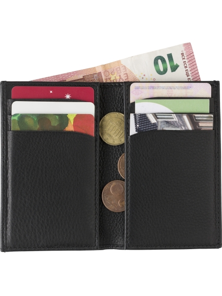 Porta carta di credito RFID in pelle Roy