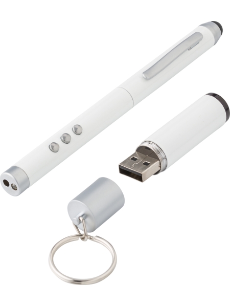 Penne multifunzione con laser pointer e touchscreen in ABS Raya