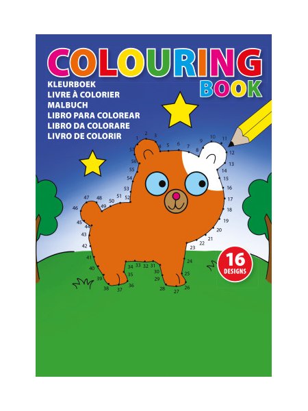 Libro da colorare per bambini Constanze