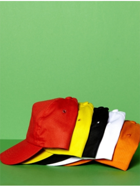 Cappellini colorati economici personalizzati 5 pannelli, in cotone Lisa