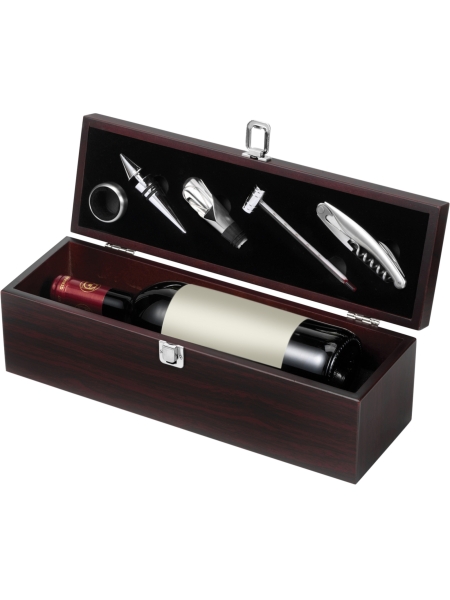 Set vino, 5 accessori, in acciaio inox Nikita