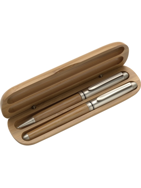 Set penne regalo in bamboo Addie