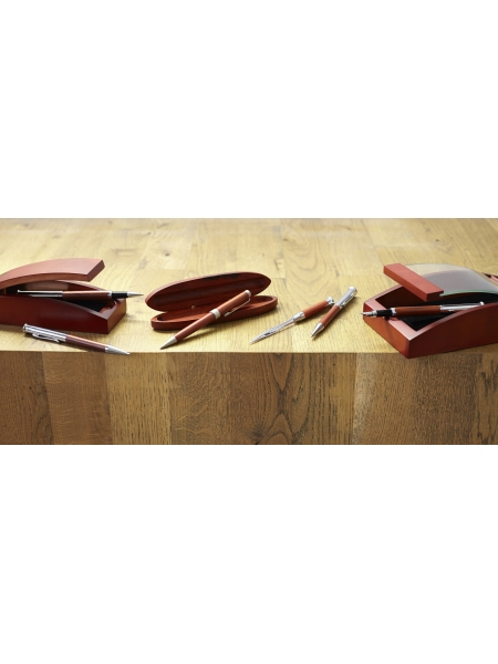 Set scrivania in legno Paulette