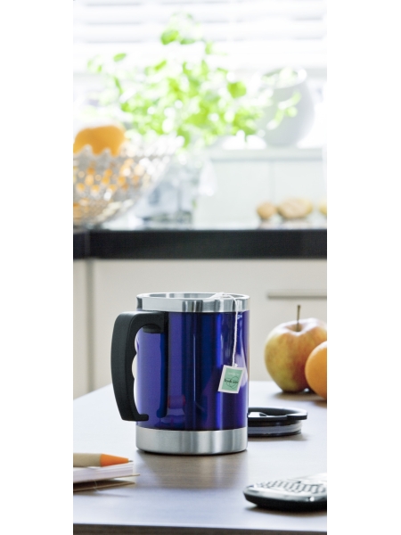Tazza termica in acciaio inox, capacità 400 ml Gabi