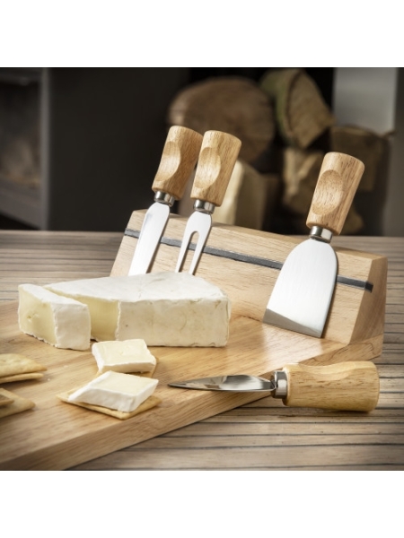 Tagliere da formaggi in legno Personalizzabile Arlo