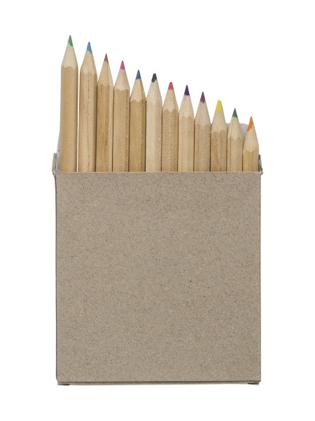 Set 12 mini matite colorate personalizzato Devin