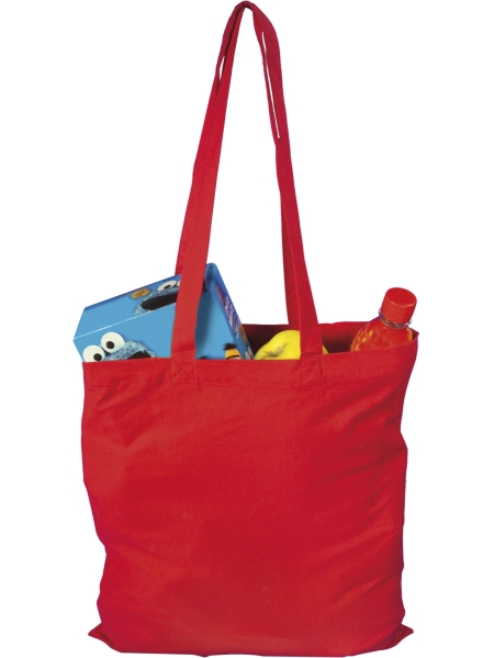 Shopper bag in cotone personalizzata Amanda 36 x 41 cm