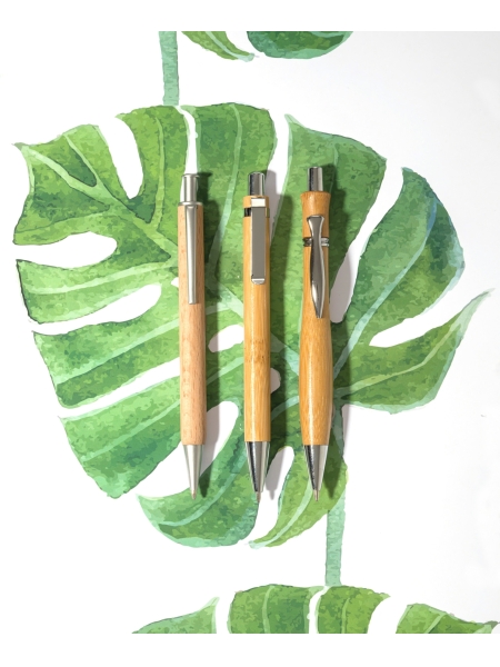 Penne bamboo a sfera personalizzate Meera