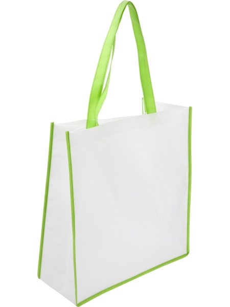 Shopper bag in Tnt personalizzata Avi 38 x 40 x 15 cm