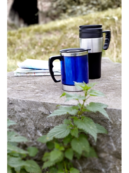 Tazza da viaggio in acciaio personalizzata Karina 500 ml