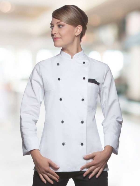 Giacca da chef per donna personalizzata Karlowsky Ladies' Chef Jacket Agathe
