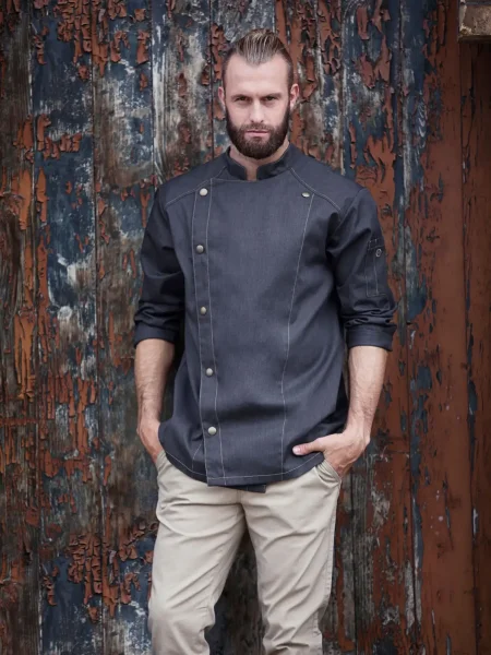 Giacca chef jeans personalizzata Karlowsky