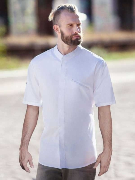 Giacca da chef per uomo personalizzata Karlowsky Short-sleeve Chef Jacket Modern-Touch