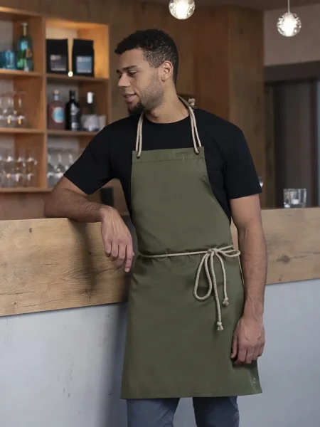 Grembiule con pettorina per ristorante e bar personalizzato Karlowsky