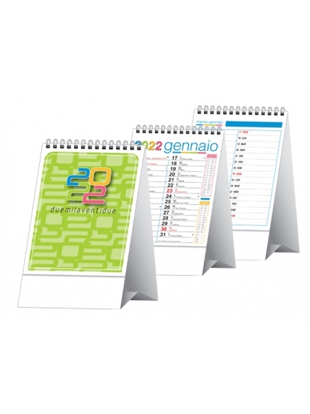 Calendari da tavolo Multicolor cm 12,5x20,5