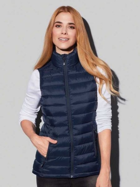 Gilet imbottito donna personalizzato Stedman Lux Padded Vest