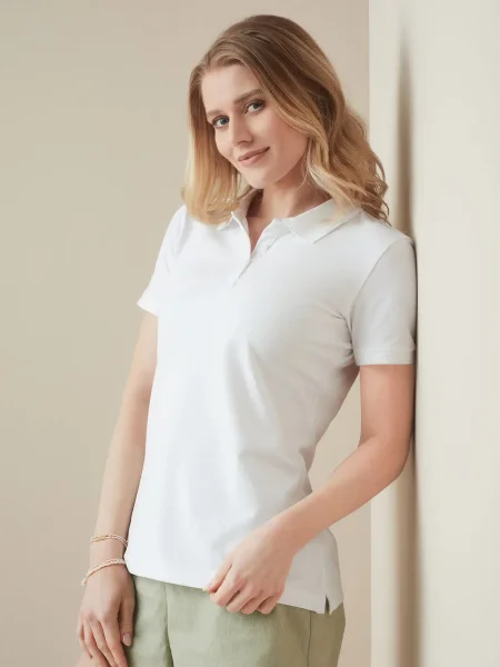 Polo donna in cotone Stedman Claire