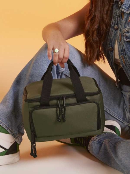 Borsa termica piccola personalizzata BagBase