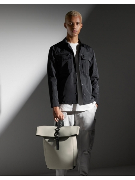 Zaino classico Bag Base Matte PU Roll-Top Backpack