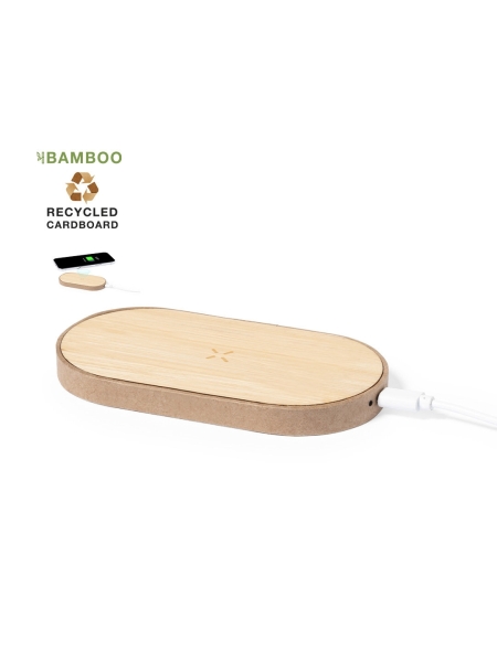 Caricatore Tedey in Bamboo e Cartone riciclato