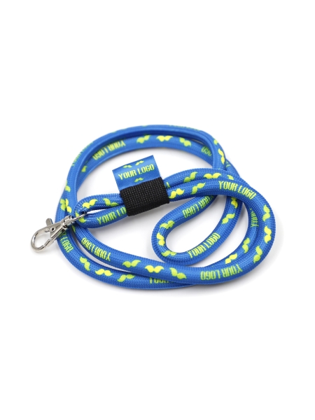 Lanyard badge tubolare