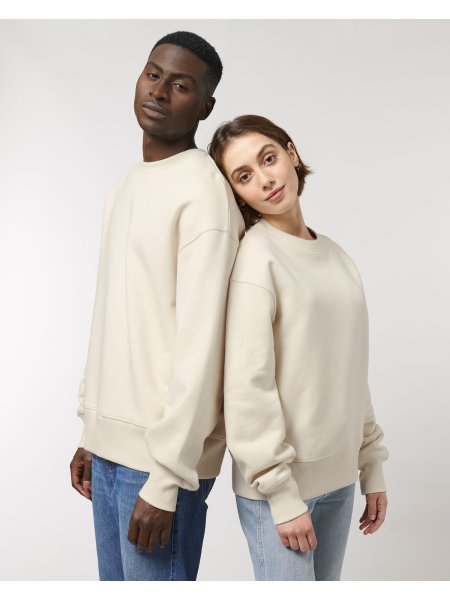 Felpa girocollo unisex personalizzata Stanley/Stella Radder Heavy