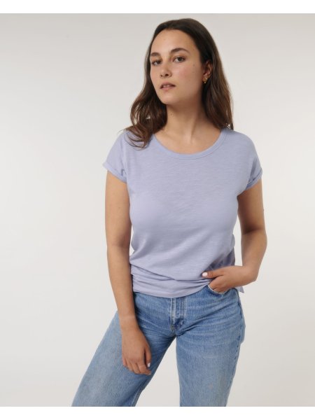 Magliette cotone biologico donna personalizzate Stanley/Stella Rounder Slub