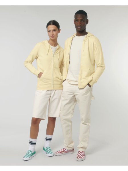 Felpa con zip e cappuccio unisex personalizzata Stanley/Stella Connector